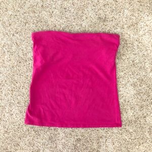 Express Tube Top Bright Pink